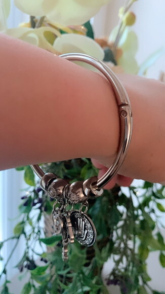 Pulseira Niquel Pingentes Religiosos