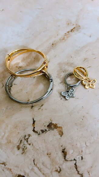 Anel Flora Gold