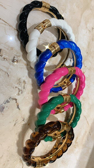 Bracelete Corda Ouro