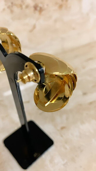 Brinco Argola Camadas Ouro