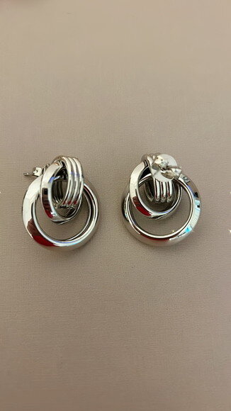 Brinco Fashion Silver