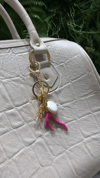 Chaveiro Corais Pink