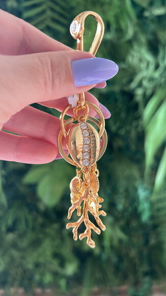 Chaveiro Dourado Buzios