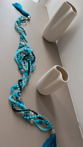 Colar Agatha Blue