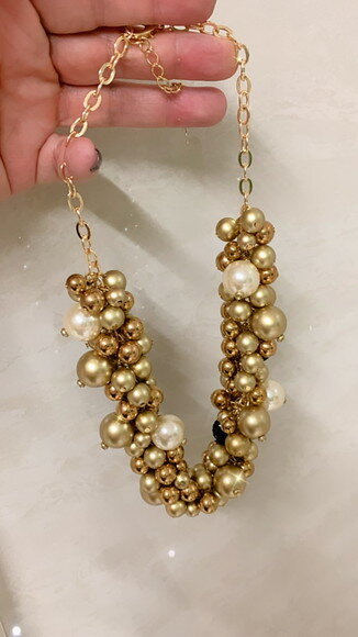 Colar Cacho Dourado