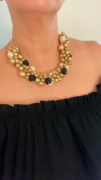 Colar Cacho Dourado