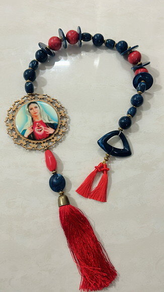 Colar Coração de Maria