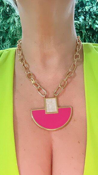Colar Cleo Pink