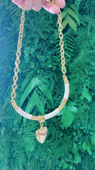 Colar Coração Dourado