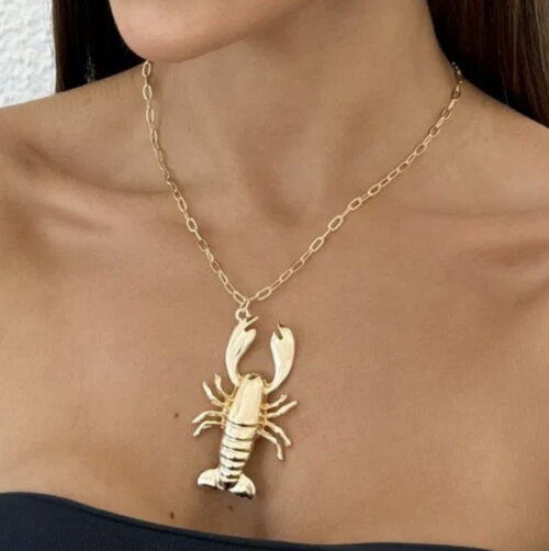 Colar Lagosta Gold