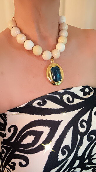 Colar Lolita Azul