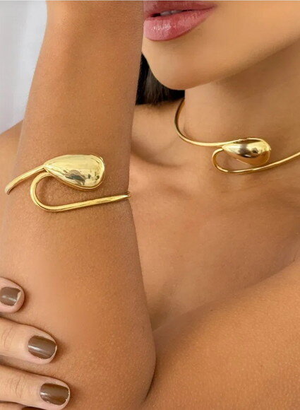 Conjunto Choker e Bracelete Império