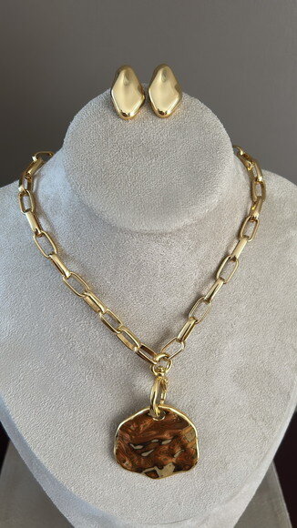 Conjunto Colar e Brincos Eleonora