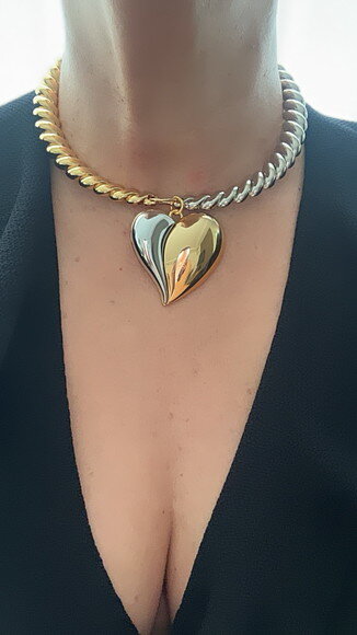 Gargantilha Tereza Gold Silver