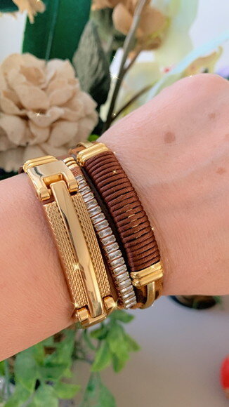 Look Articulada Ouro