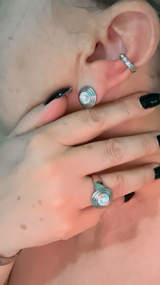 Piercing Nina Silver