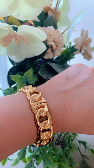 Pulseira Bracelete Design Elos