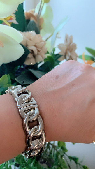 Pulseira Bracelete Design Elos