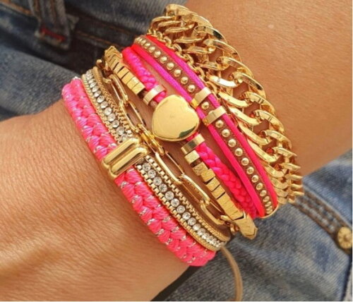 Pulseira Imã Pink
