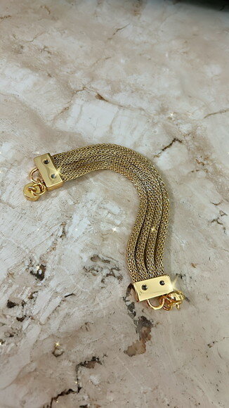 Pulseira Malha Dourada