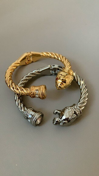 Pulseira Onça Strass