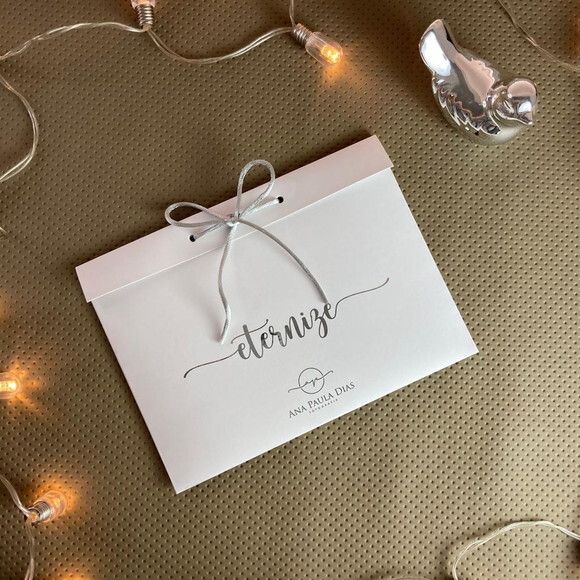 Envelope com Furos Personalizado Branco