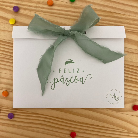 Envelope com Furos Personalizado Branco