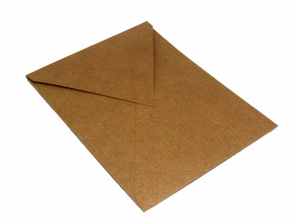 Envelope Vertical Kraft 15x21cm
