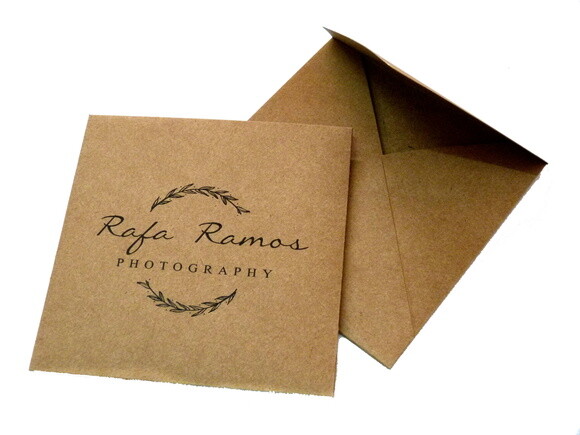 Envelope Tipo Bico Personalizado Kraft