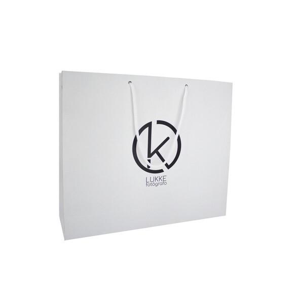 Sacola 25x30x7cm Branca Personalizada