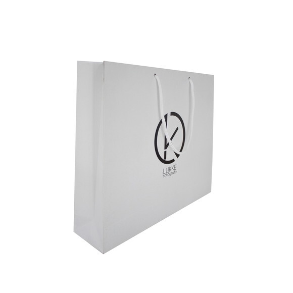 Sacola 25x30x7cm Branca Personalizada