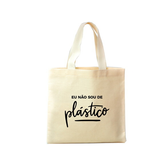 Sacola de Algodão Ecobag Personalizada 30x30cm