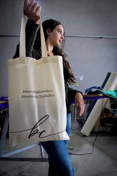 Sacola de Algodão Ecobag Personalizada 30x40cm