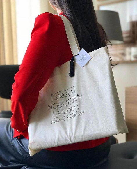 Sacola de Algodão Ecobag Personalizada 40x30cm