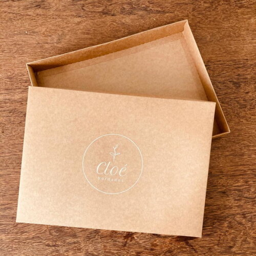 Caixa Tampa Solta Kraft 37x27x5cm Personalizada