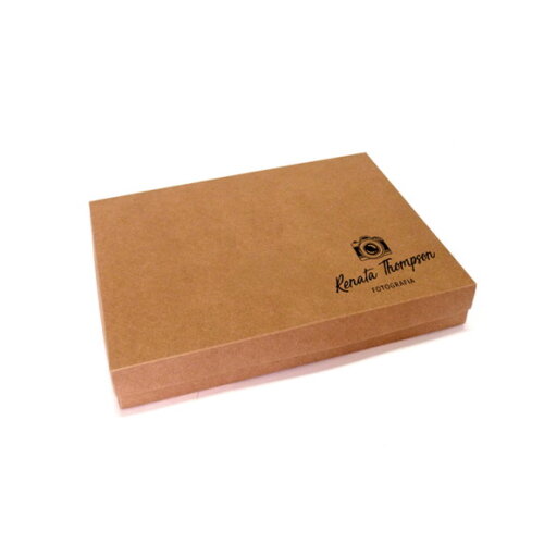 Caixa Tampa Solta Kraft 37x27x5cm Personalizada