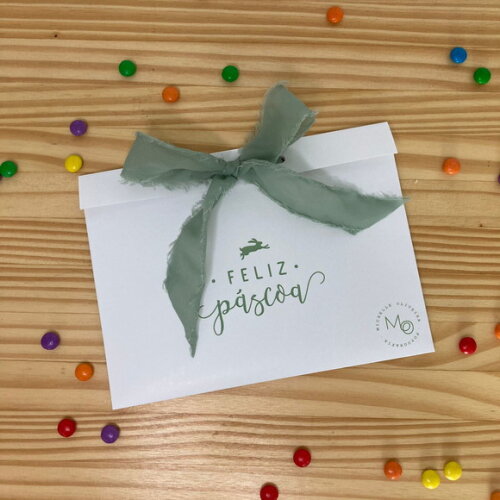 Envelope com Furos Personalizado Branco