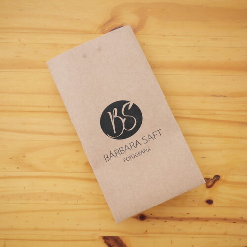 Saco Kraft Personalizado 22x12x7,5cm