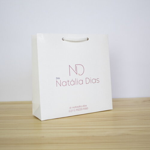 Sacola 15x15x05cm Personalizada