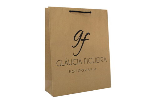 Sacola 30x40x12cm Kraft Personalizada