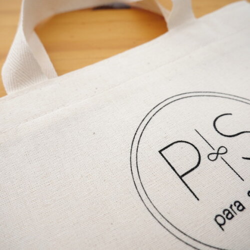Sacola de Algodão Ecobag Personalizada 20x15cm