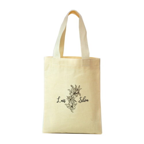 Sacola de Algodão Ecobag Personalizada 15x20cm