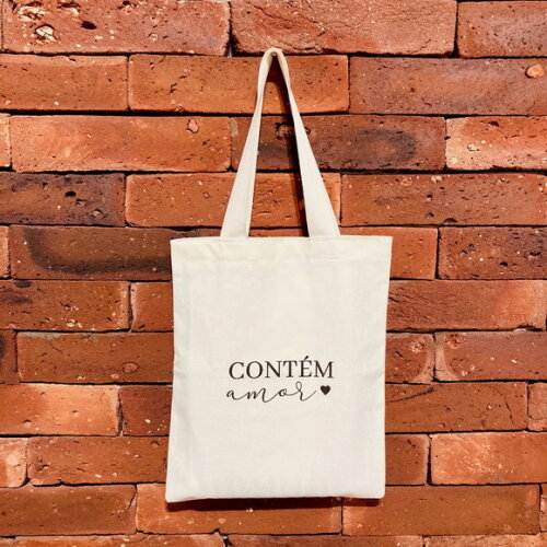 Sacola de Algodão Ecobag Personalizada 25x35cm
