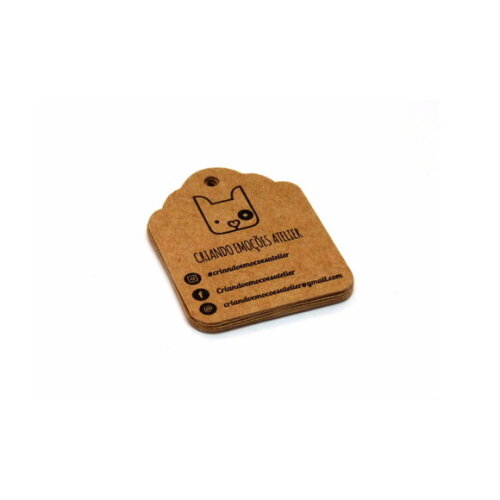 Tag Kraft Personalizada