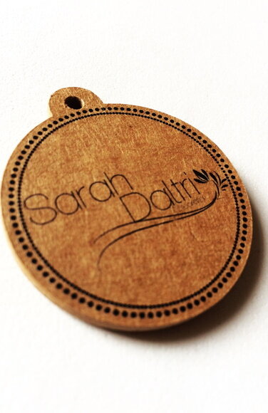 Tag Kraft Redonda Personalizada