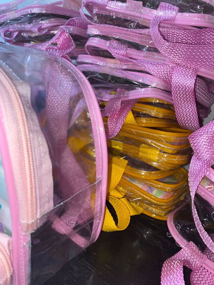 Mochila Cristal Personalizada Tema Brinquedos