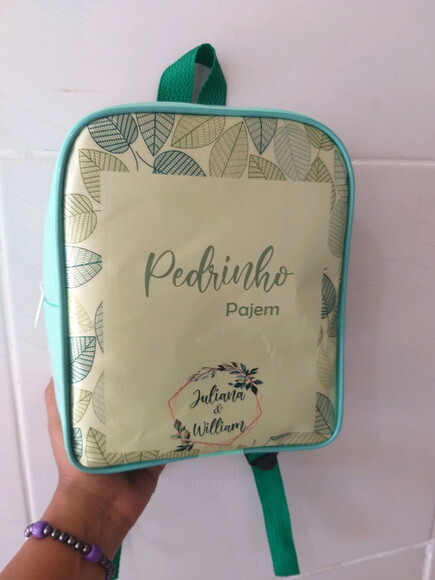 Mochila Pajem @agmpersonaliza