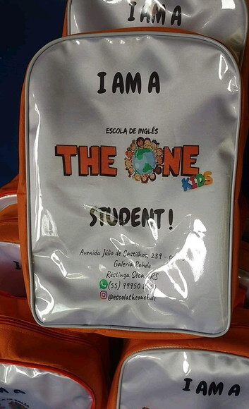 Mochila Tamanho Grande Volta as Aulas