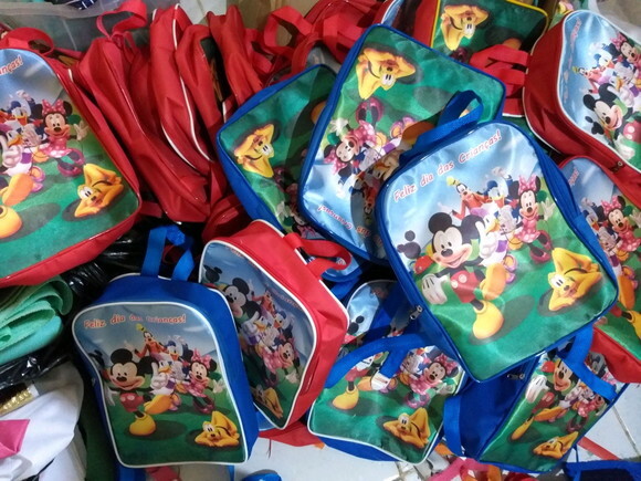 Mochila Tamanho Grande Volta as Aulas