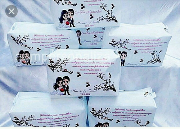 Nécessaire Personalizadas Box Tecido Cordoba